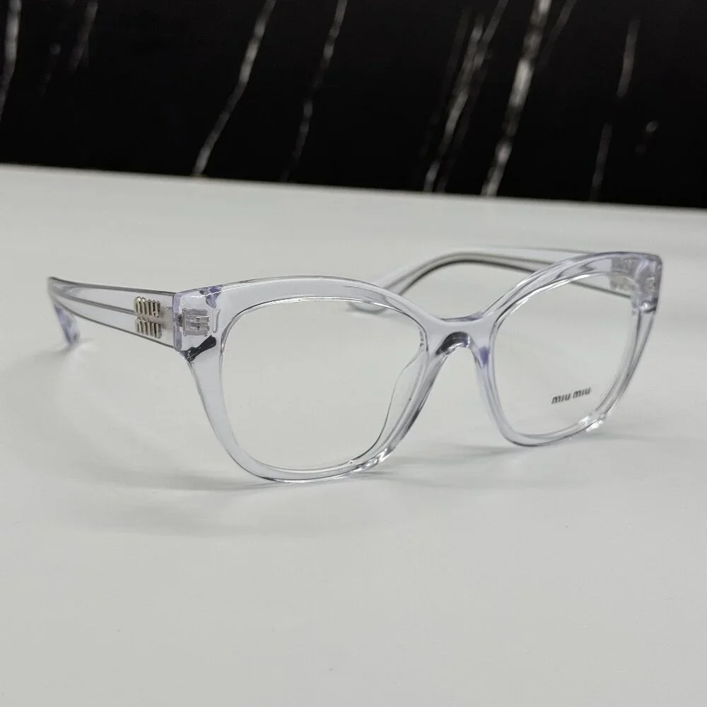 NEW MIU MIU MU05XV 15Z1O1 CAT EYE WOMEN EYEGLASSES VMU 05X 15Z1O1, MU 05XV
